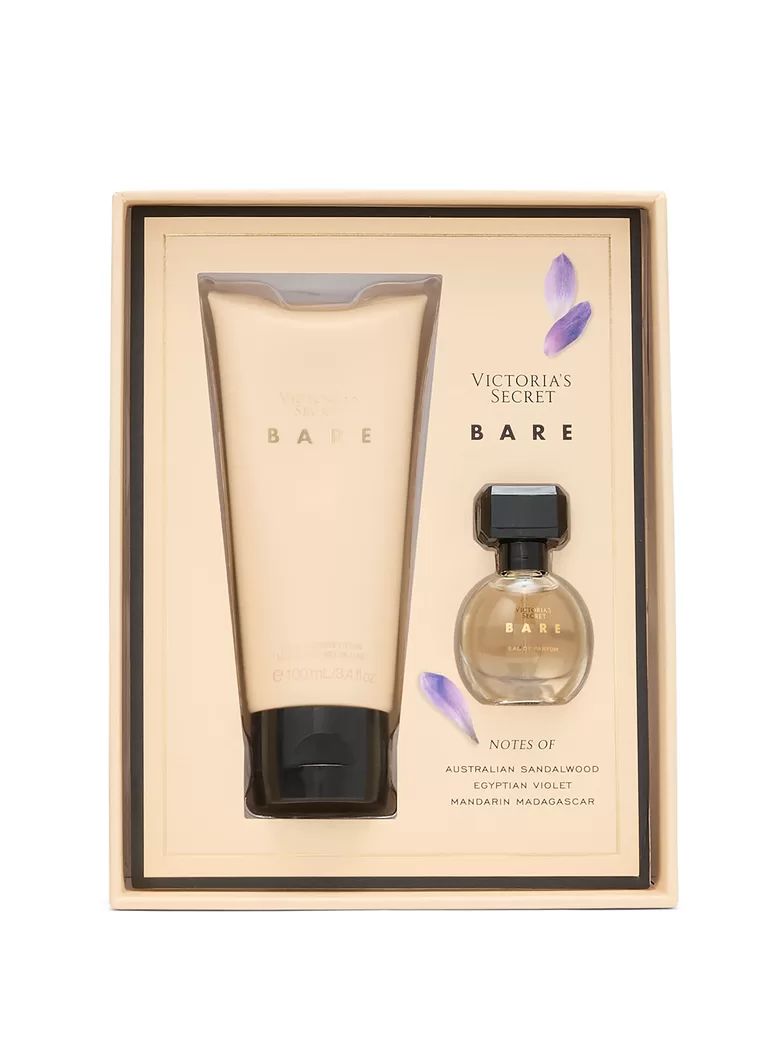 VICTORIA'S SECRET BARE GIFT SET (100ml, 7.5ml) فيكتوريا سيكرت مجموعة هدايا فاخرة