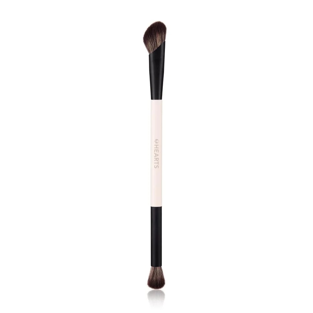 HEARTS Dual-Ended Precision Contour Brush B008  هارتس فرشاة كونتور دقيقة ثنائية الأطراف