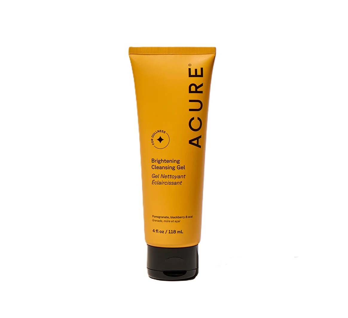 ACURE Brightening Cleansing Gel for all skin types 118ml  أكيور غسول منظف ومفتح للبشرة مناسب لجميع انواع البشرة