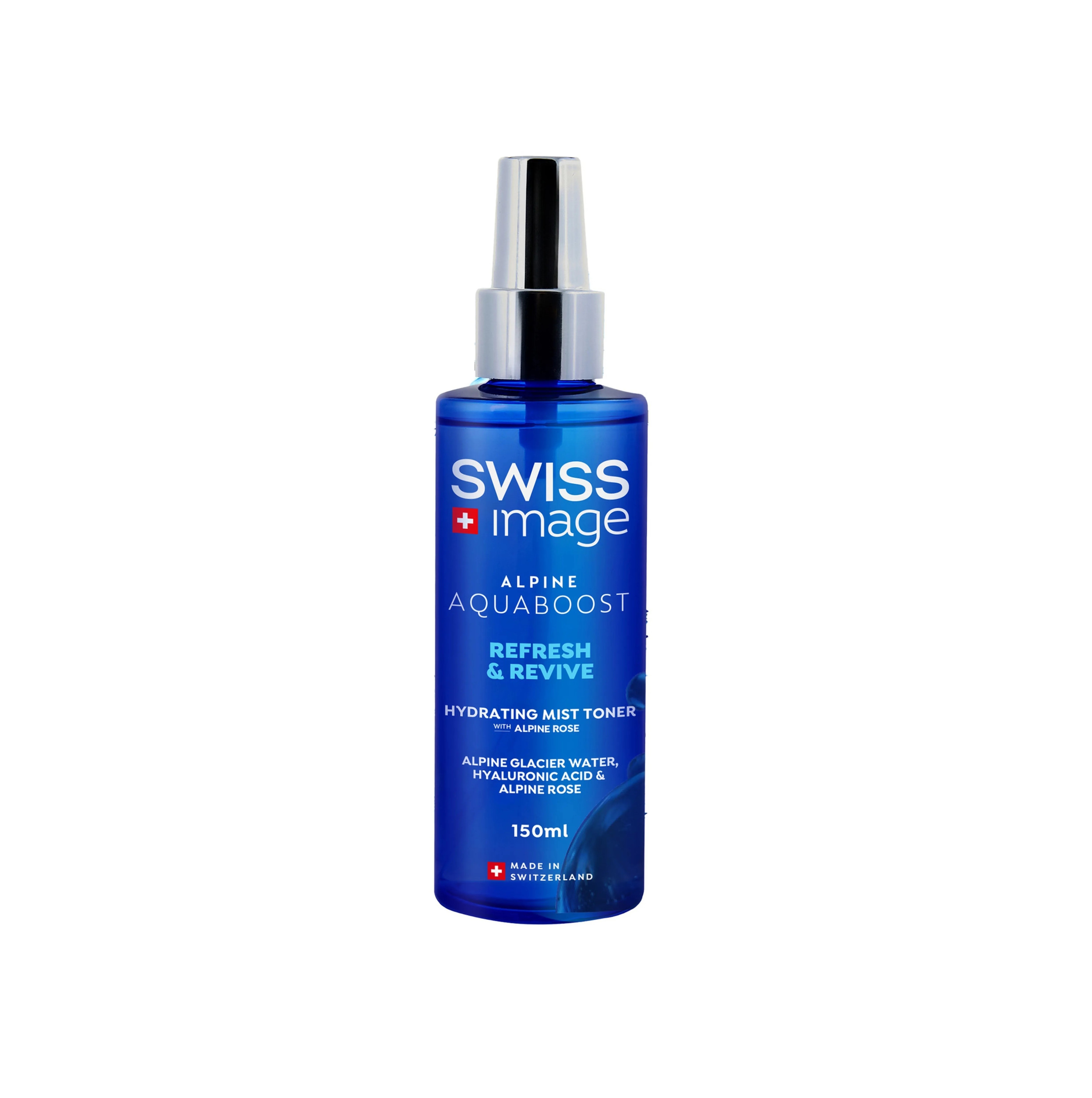 SWISS IMAGE Alpine Aquaboost Hydrating Mist Toner 150ml  سويس ايمج رذاذ تونر مرطب ومعزز لإشراقة البشرة