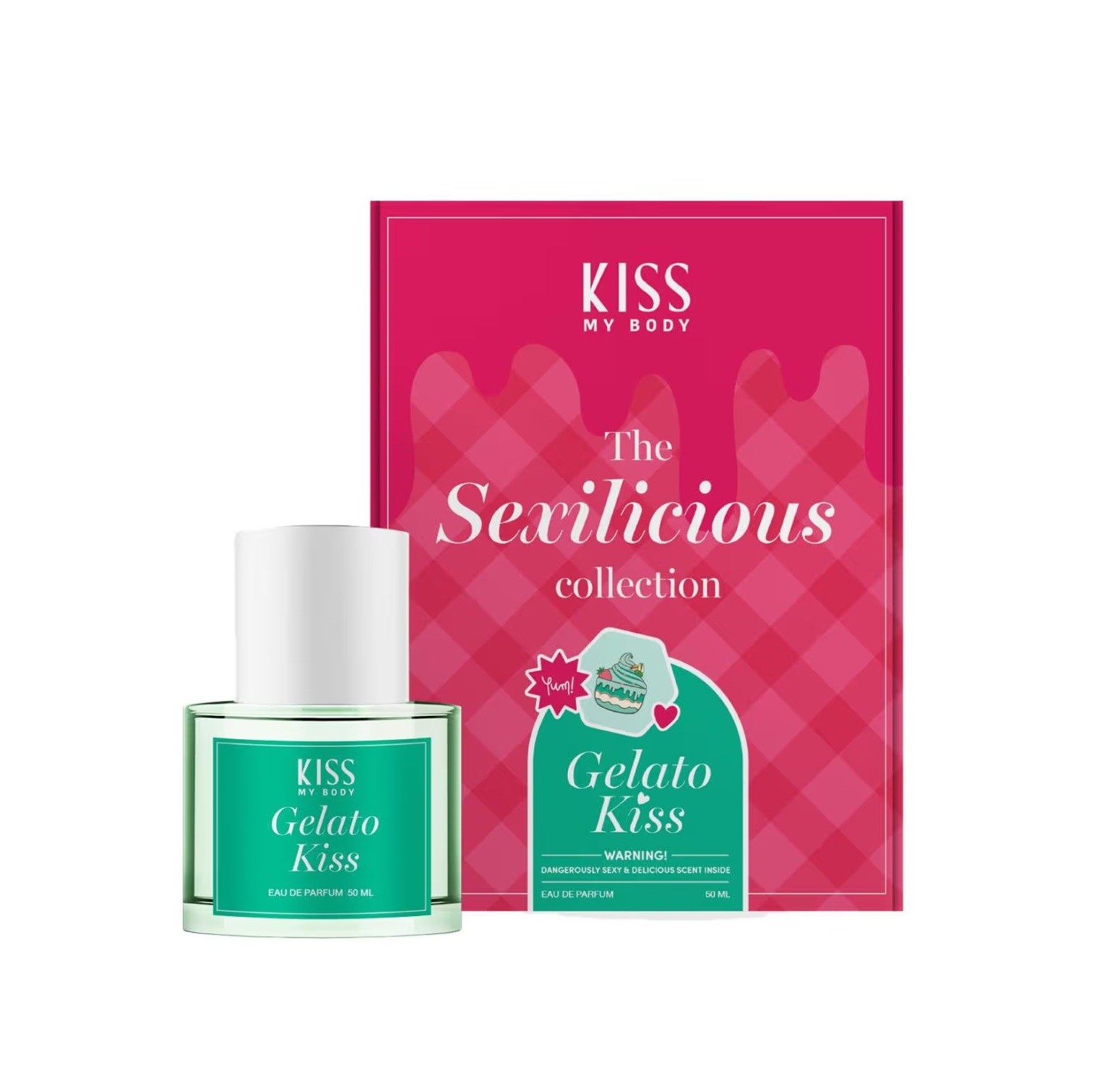 KISS MY BODY Eau De Parfum Gelato Kiss 50 ml  عطر للنساء