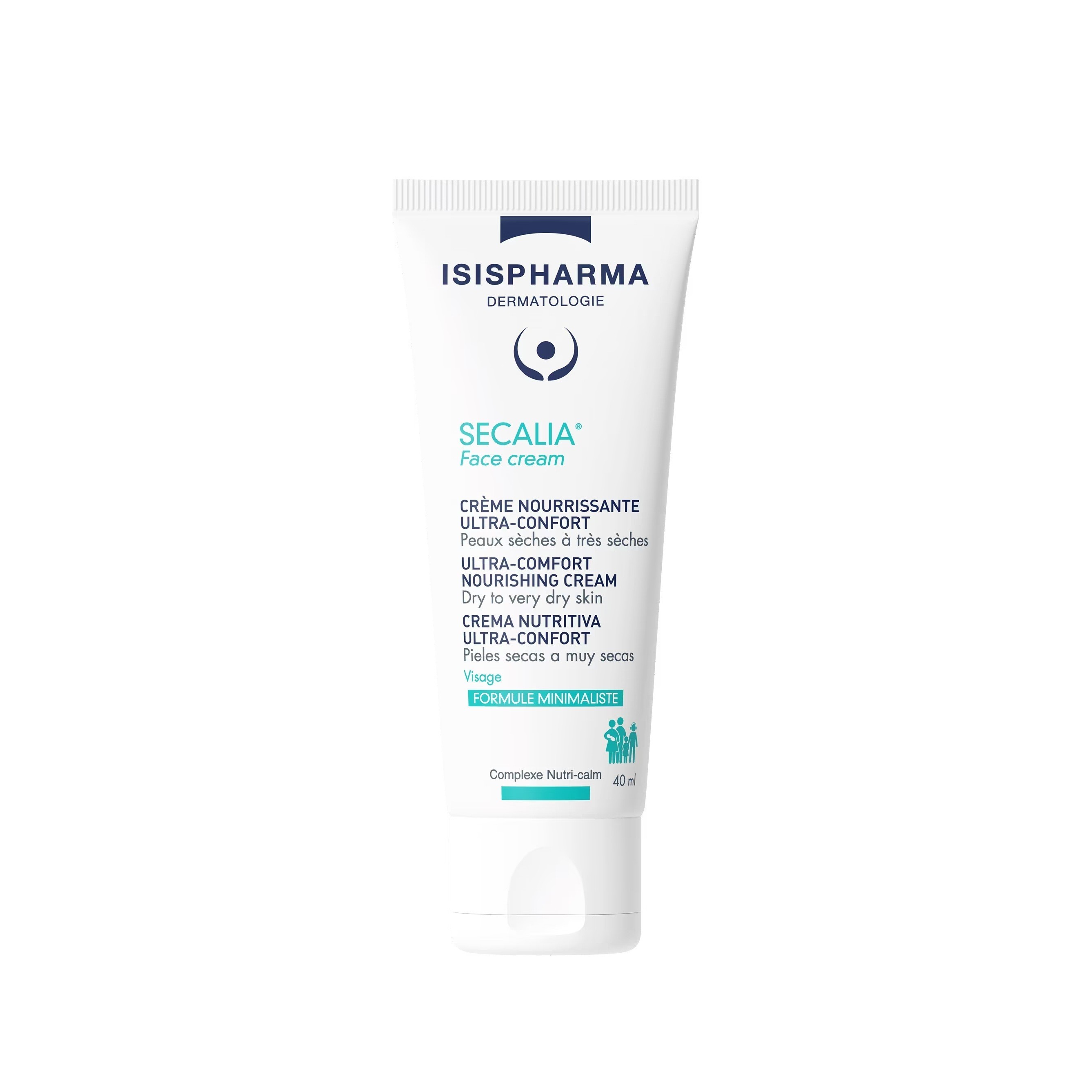 ISISPHARMA Secalia Ultra-comfort nourishing cream Dry to very dry skin 40ml اسس فارما كريم مرطب مكثف للبشرة الجافة إلى شديدة الجفاف