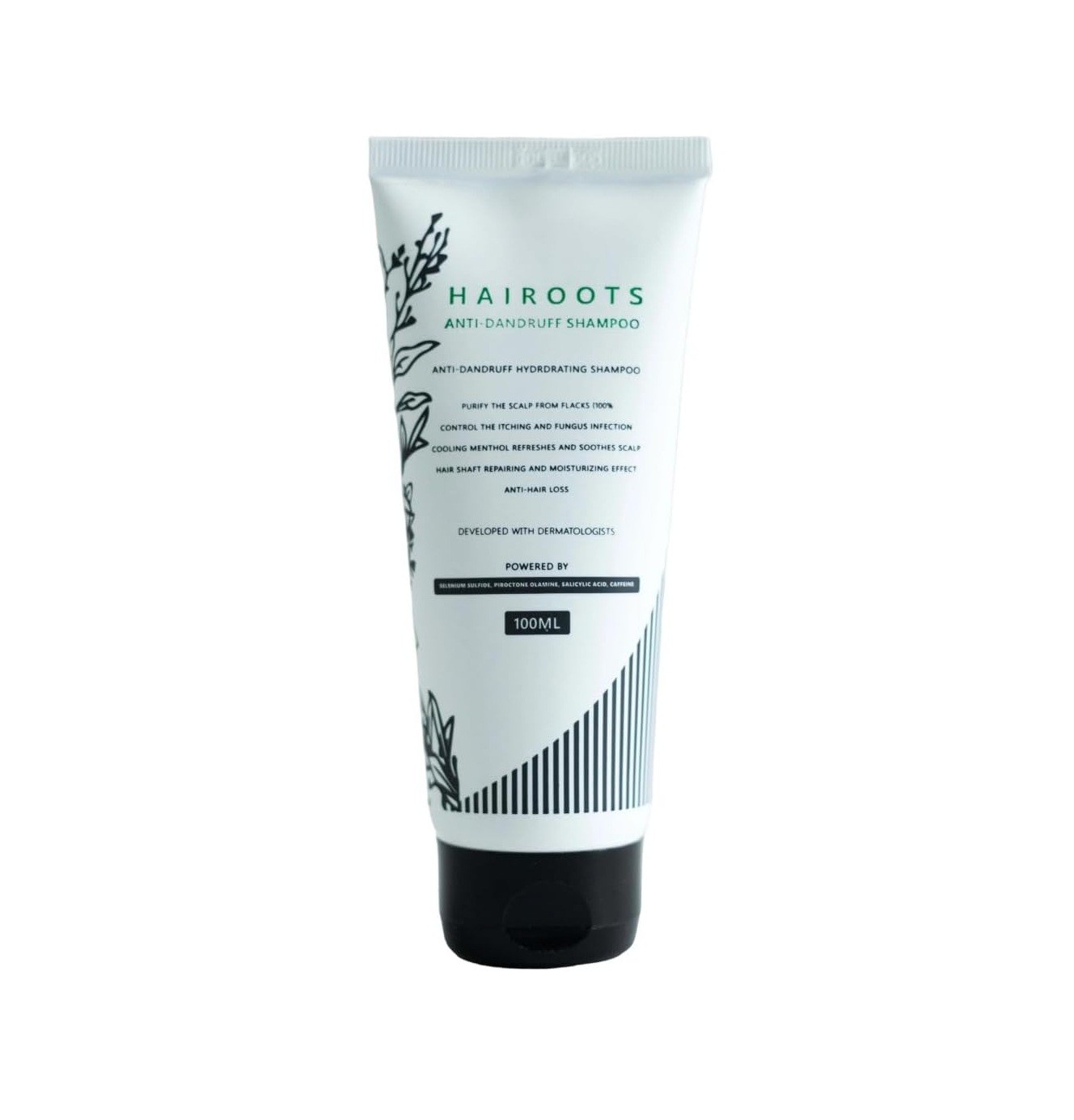 HAIROOTS anti-dandruff SHAMPOO 100ML هيرووتس شامبو بتركيبة غنية مضاد للقشرة