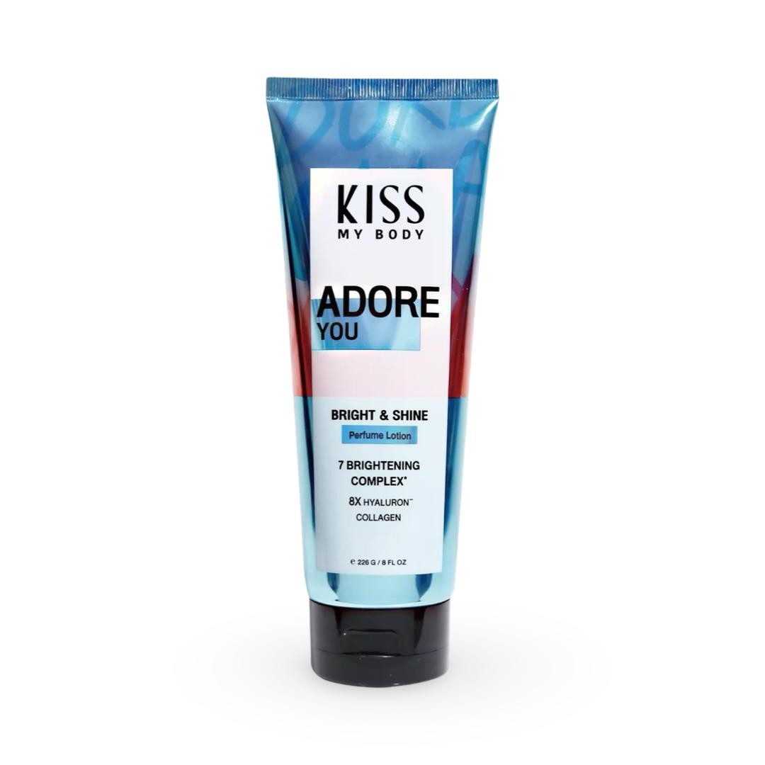 KISS MY BODY Bright Shine Perfume Lotion 226g - ADORE YOU  لوشن مرطب ومعطر للجسم