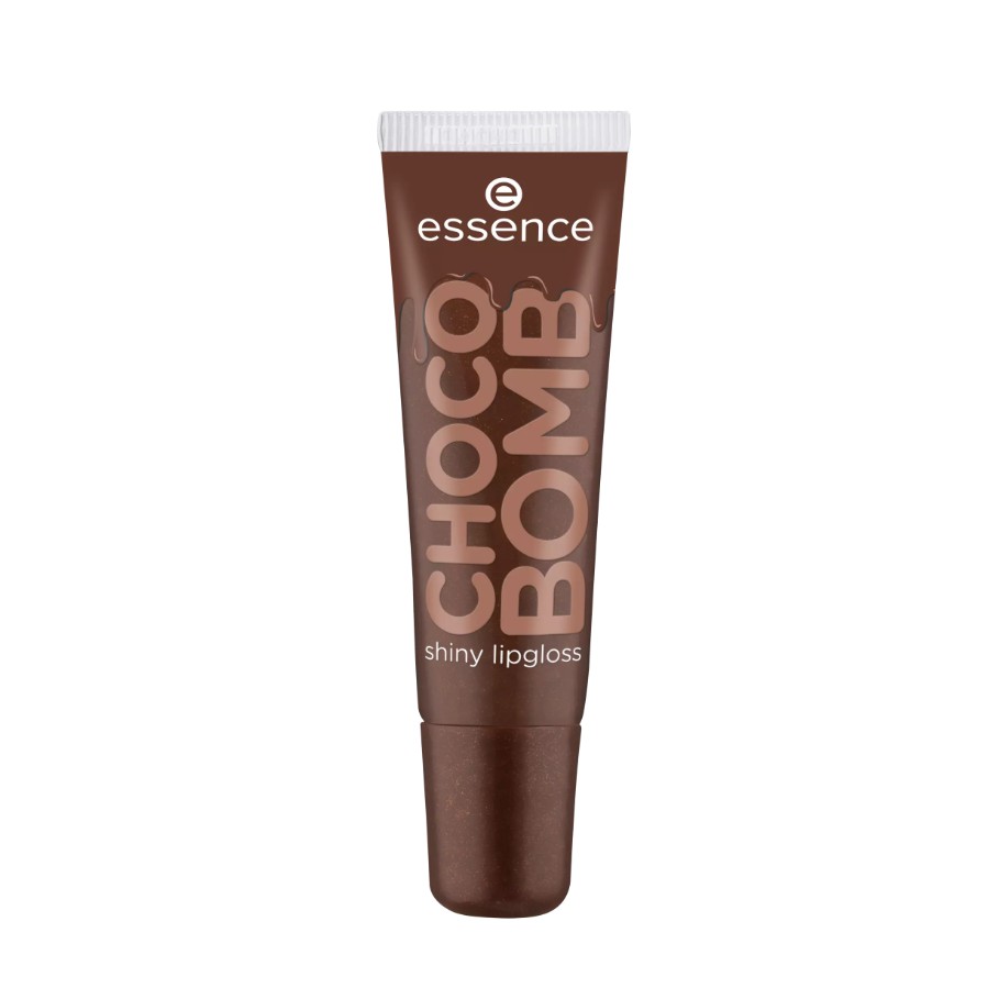 ESSENCE Choco Bomb Shiny Lip Gloss إيسنس ملمع شفاه لامع بنكهة الشوكولاتة