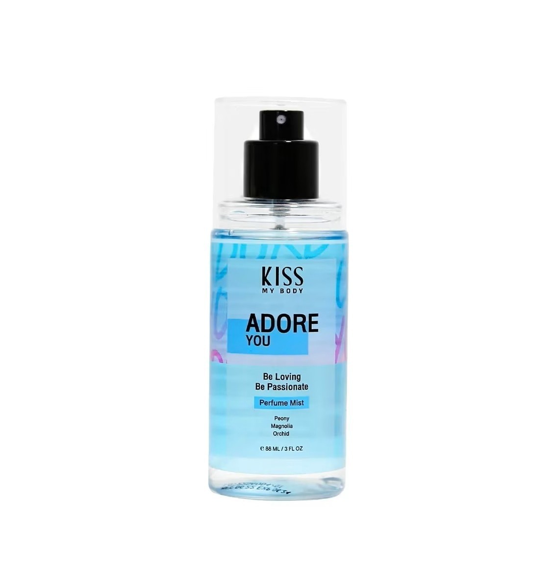 KISS MY BODY Eau De Toilette Body Mist for women 88ml - Adore You  مست عطري بنفحات فاخرة للجسم