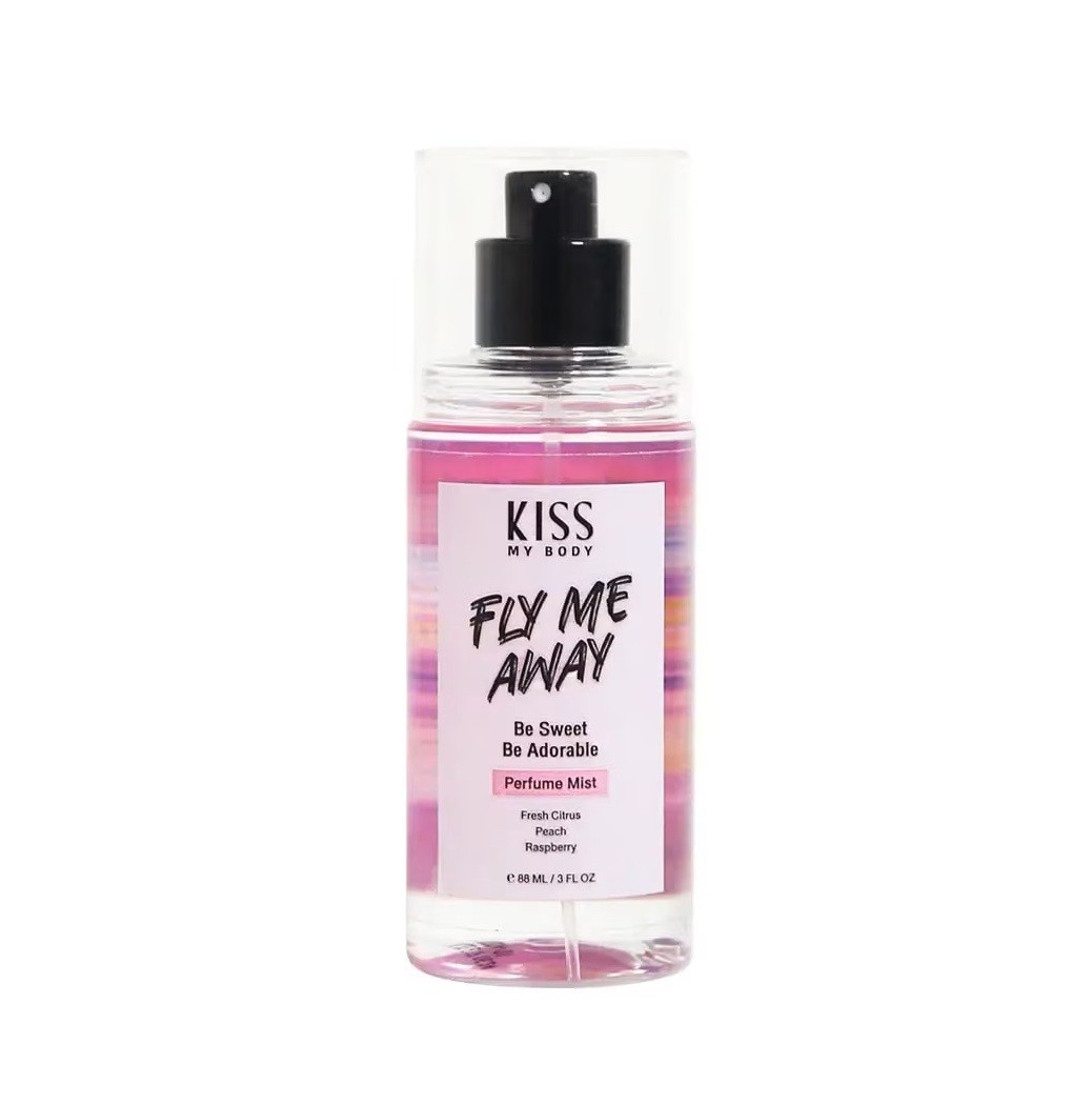 KISS MY BODY Eau De Toilette Body Mist for women 88ml - Fly Me Away  مست عطري بنفحات فاخرة للجسم