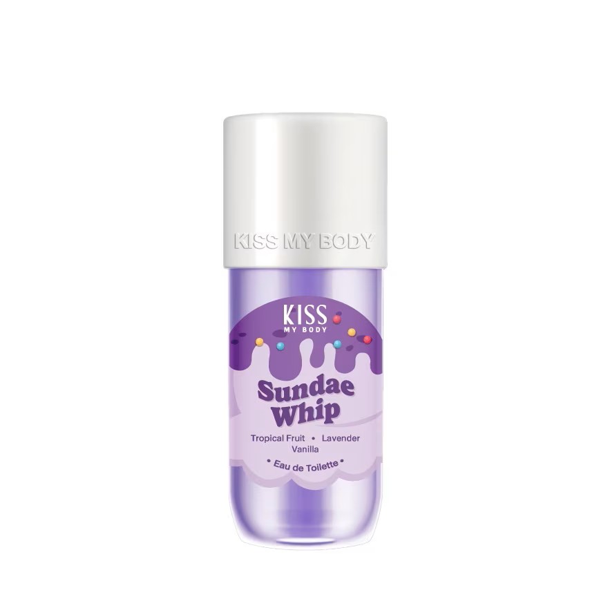 KISS MY BODY Eau De Toilette Sundae Whip for women 88ml معطر جسم للنساء
