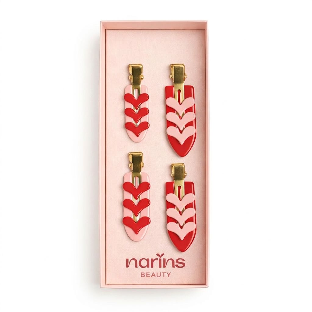 NARINS BEAUTY BUN BUN BUTTERFLY CLIPS نارين بيوتي مشابك للشعر