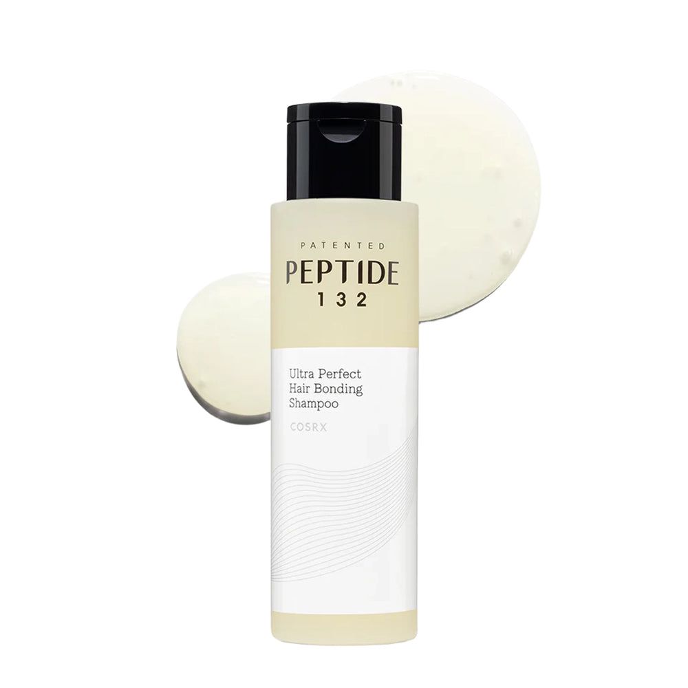 COSRX PEPTIDE-132 ULTRA PERFECT HAIR BONDING SHAMPOO 200ml (For All HAIR TYPES) كوزركس شامبو معالج للشعر التالف