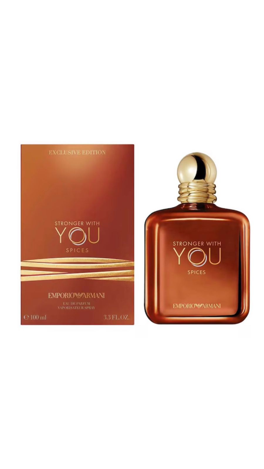 GIORGIO ARMANI EMPORIO STRONGER WITH YOU SPICES EAU DE PARFUM 100ml (For Man) جورجيو أرماني عطر للرجال