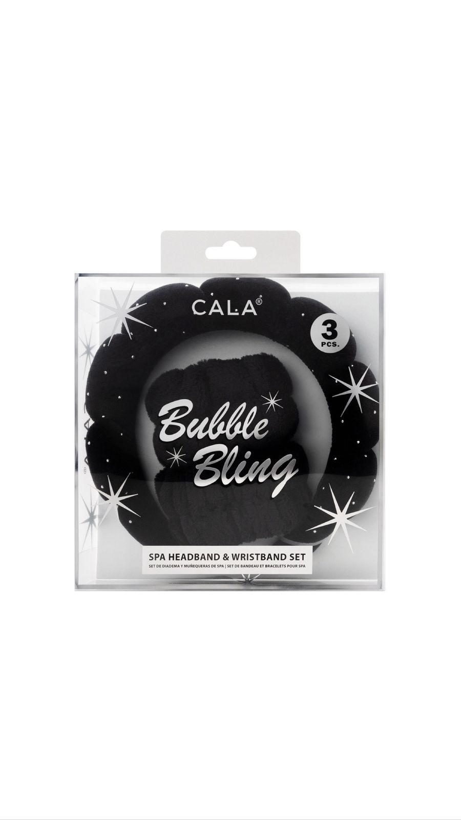 CALA SPA HEADBAND & WRISTBAND SET كالا مجموعة ربطة شعر واساور معصم