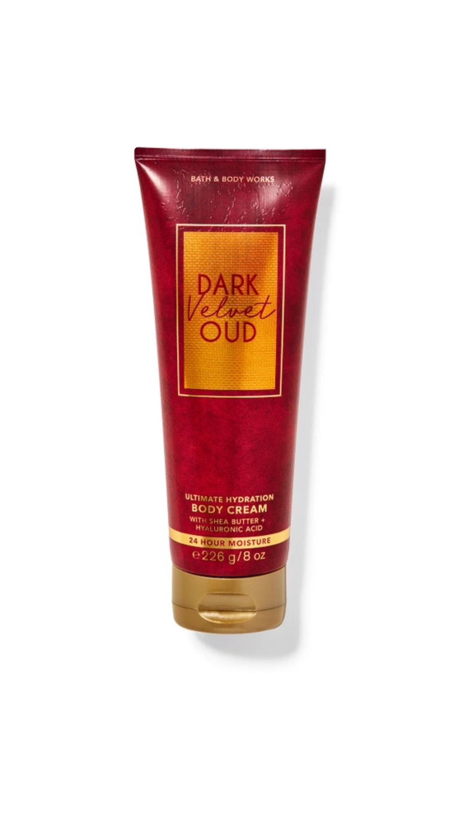 BATH & BODY WORKS DARK VELVET OUD ULTIMATE HYDRATION BODY CREAM 226g  باث آند بدي ورك كريم مرطب للجسم برائحة العود الداكن