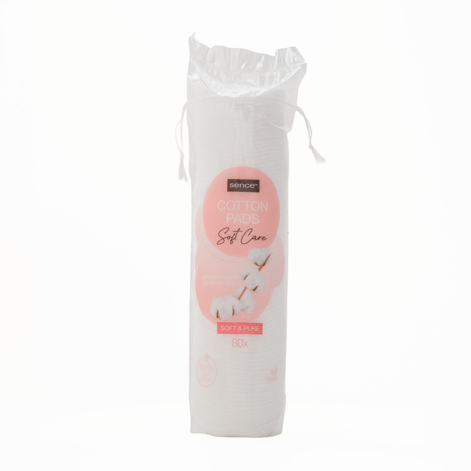 SENCE BEAUTY COTTON PADS SOFT & PURE سينس پادات قطنية لتنظيف البشرة