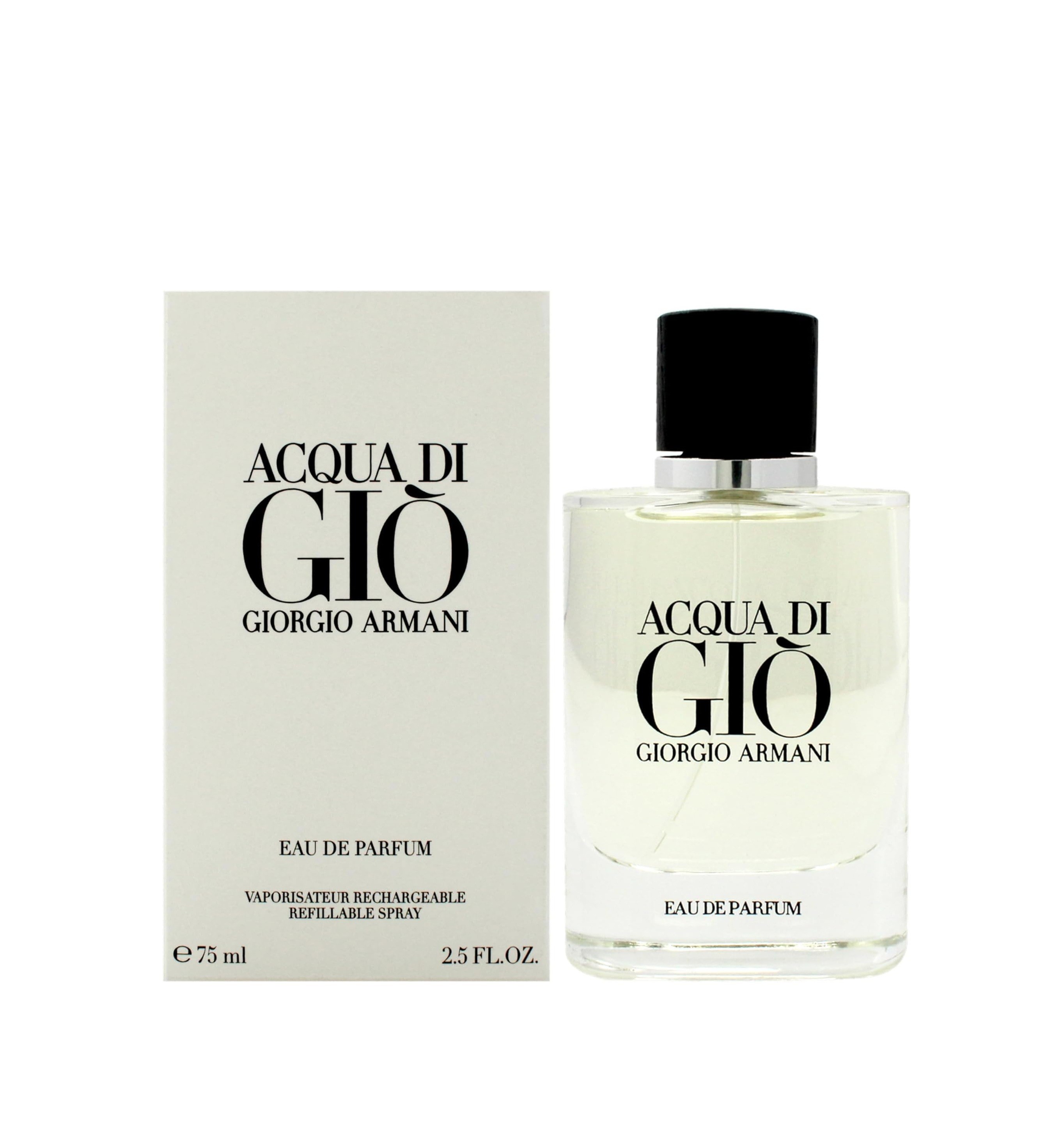 GIORGIO ARMANI ACQUA DI GIO Eau de parfum For Men 75ml جيورجيو ارماني عطر للرجال