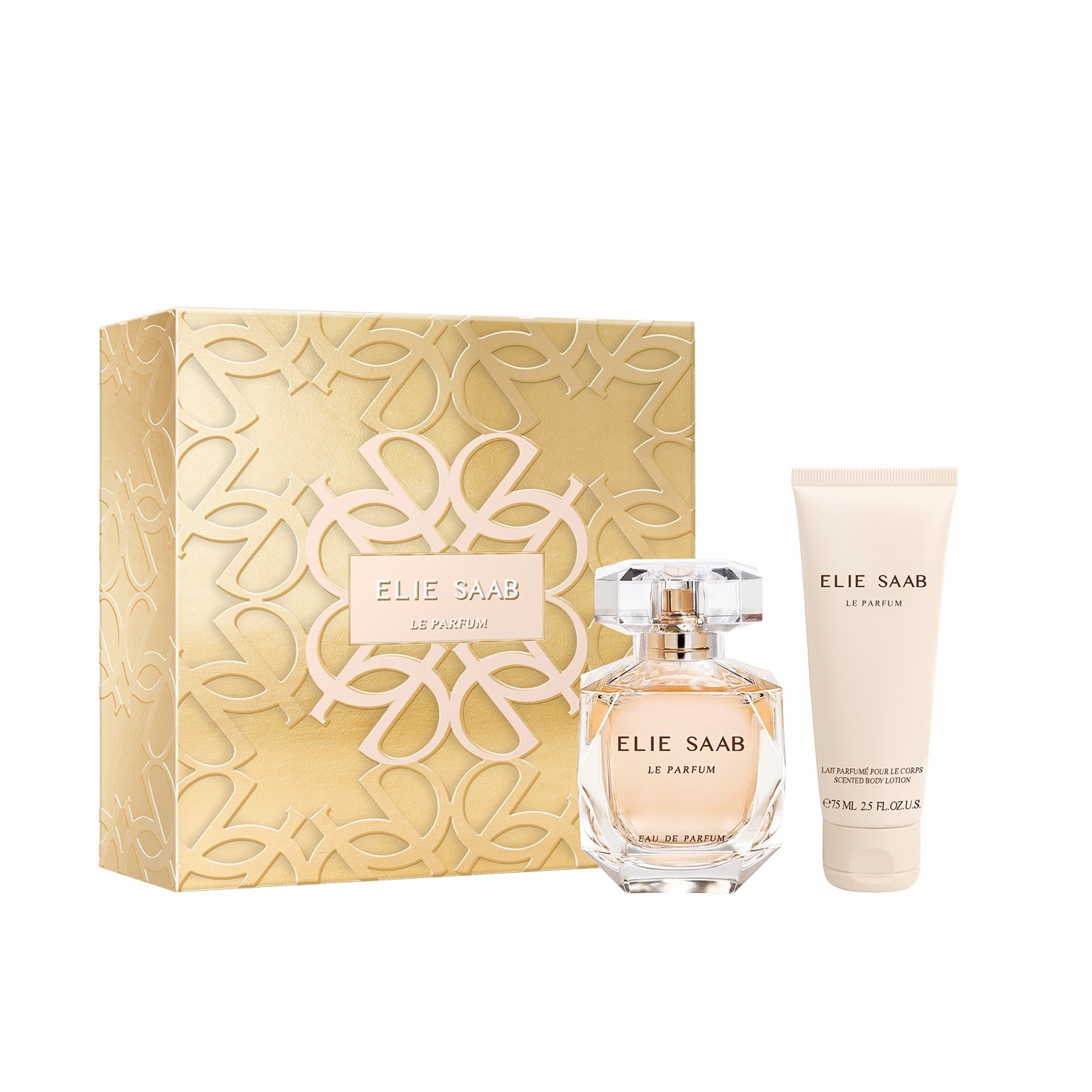 ELIE SAAB Le Parfum Gift Set -  Eau de Parfum 50ml & Body Lotion 75ml ايلي صعب بكج هدايا للنساء
