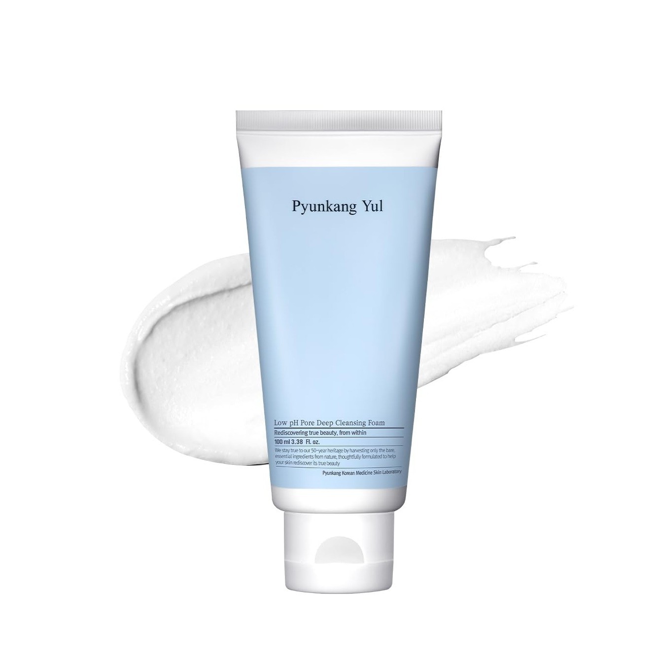 PYUNKANG YUL PKY Low pH Pore Deep Cleansing Foam for all skin types 100ml  غسول رغوي لتنظيف المسام بعمق مناسب لجميع انواع البشرة
