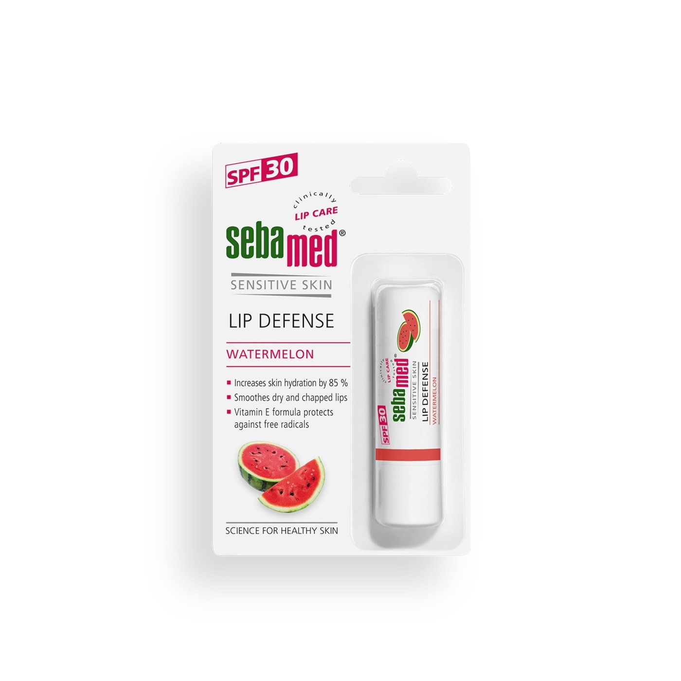 SEBAMED Lip Defense - Watermelon  سيباميد مرطب شفاه برائحة البطيخ
