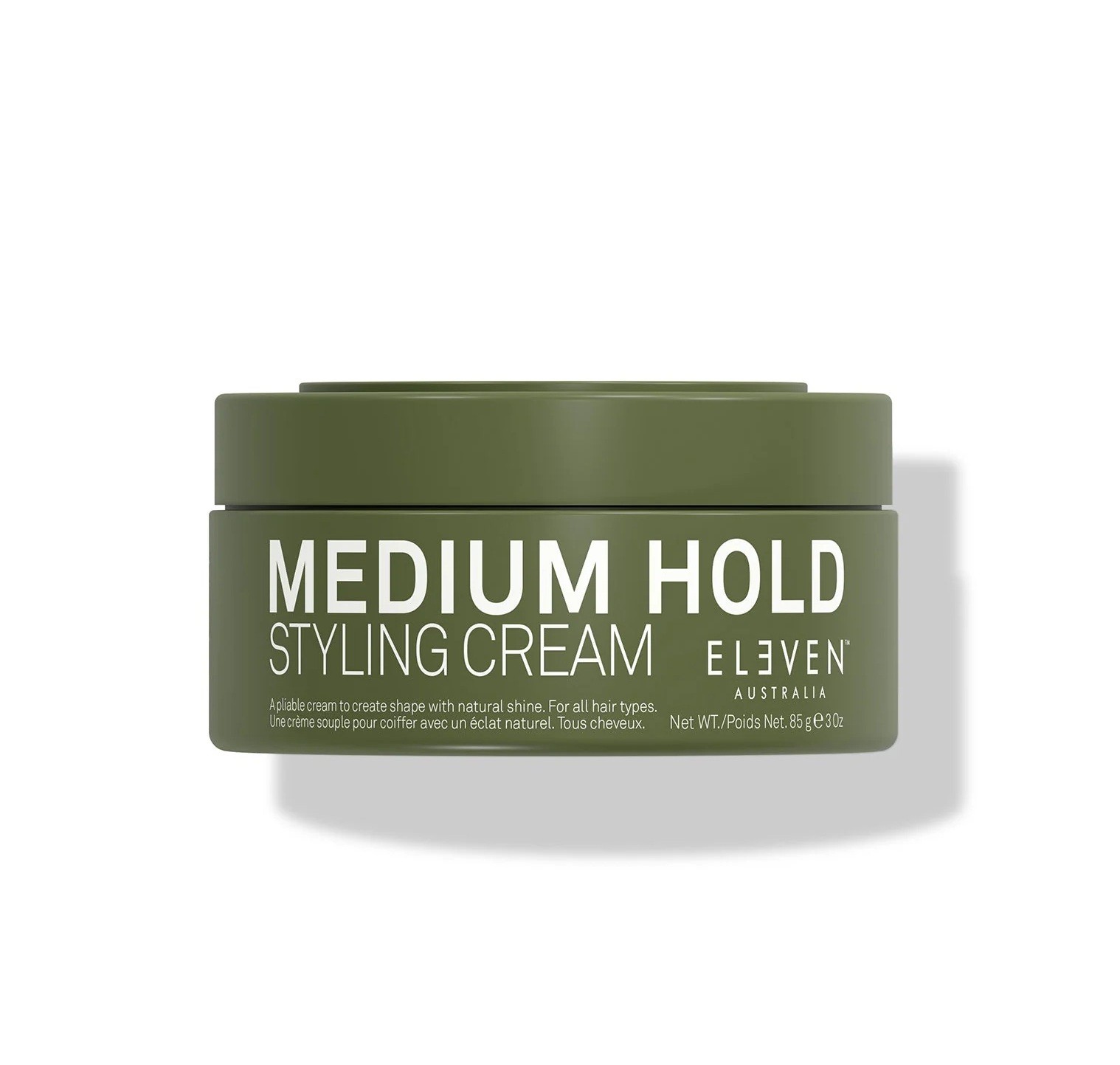 ELEVEN Medium Hold Styling Cream 85g  ايليفن كريم تصفيف الشعر متوسط ​​الثبات