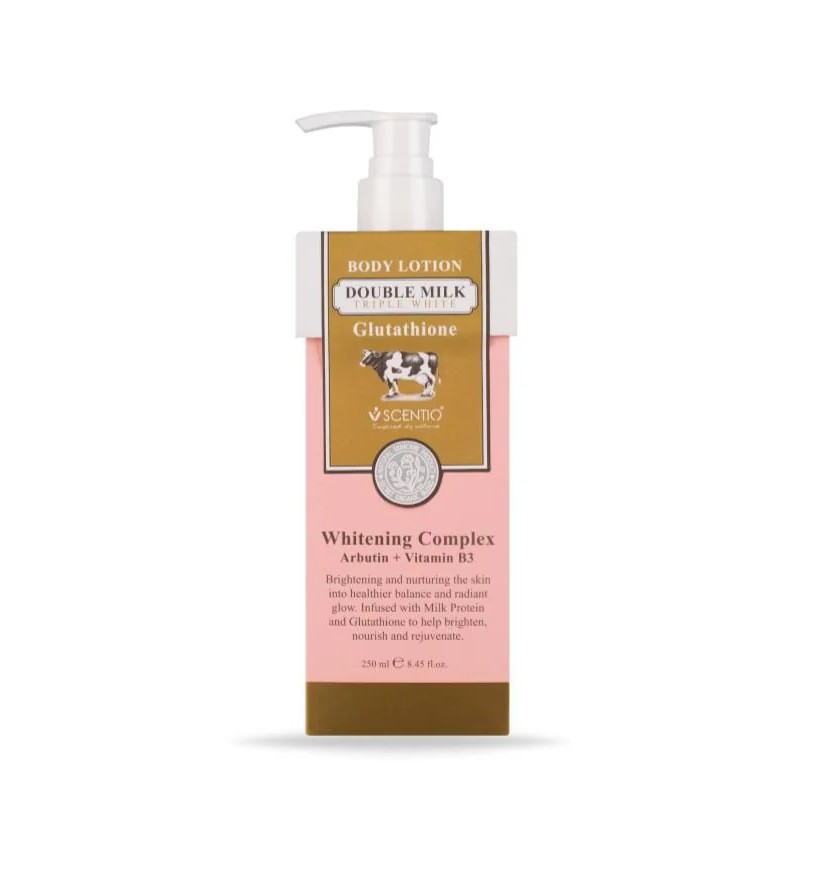 SCENTIO Double Milk Triple White Body Lotion 250ml  سينتيو لوشن حليبي مرطب للجسم