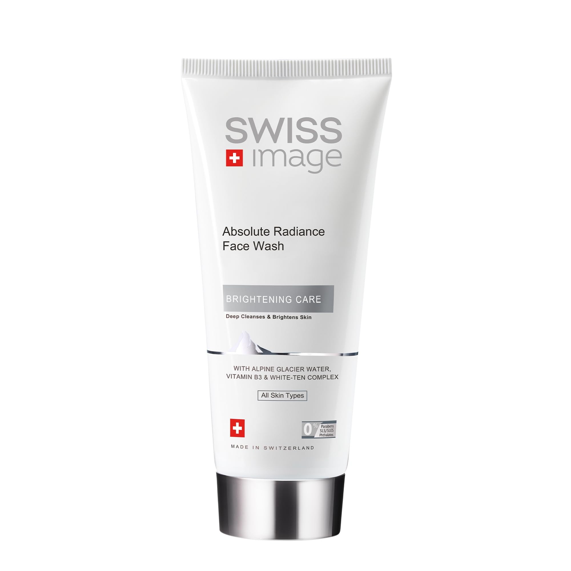SWISS IMAGE Brightening Face Wash with Niacinamide 200ml  سويس ايمج غسول النياسيناميد يعزز اشراقة البشرة