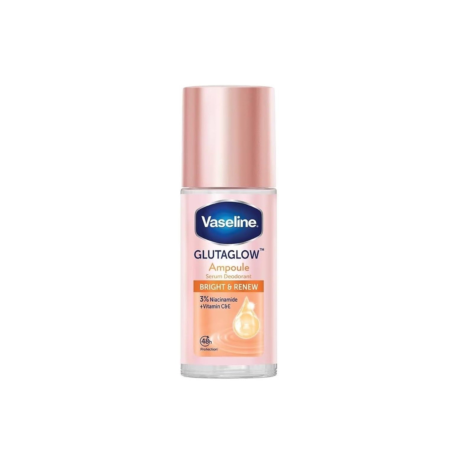 VASELINE Roll-On Serum GlutaGlow Ampoule Deodorant فازلين مزيل تعرق