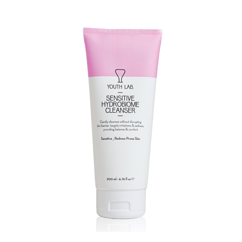 YOUTH LAB Sensitive Hydrobiome Cleanser 200ml يوث لاب كريم منظف ​​للبشرة الحساسة