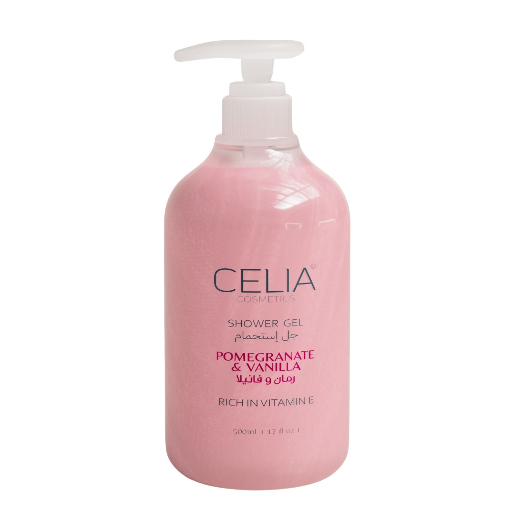 CELIA Pomegranate & vanilla Shower Gel - 500 ml سيليا غسول استحمام