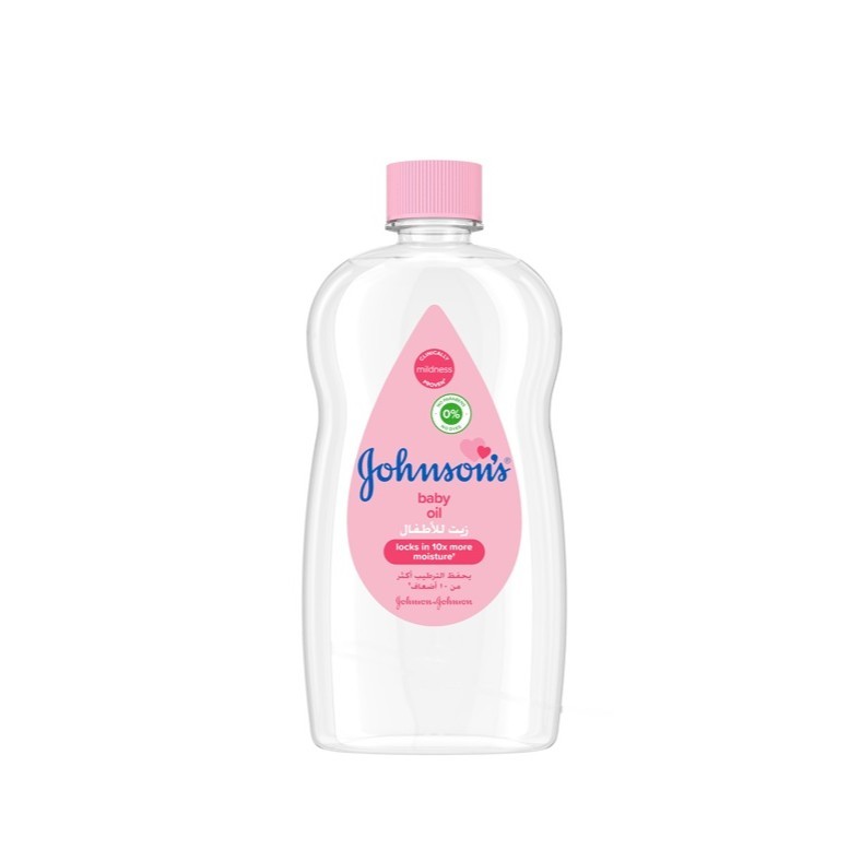 JOHNSONS Baby Oil Locks in 10x moisture 200ml  جونسون زيت مرطب للاطفال