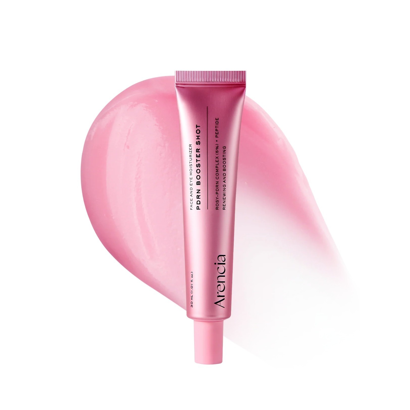 ARENCIA PDRN Booster Shot Face and Eye Moisturizer 30ml ارينسيا كريم مرطب يهدئ الاحمرار ،يقوي حاجز البشرة ويوحد لون البشرة