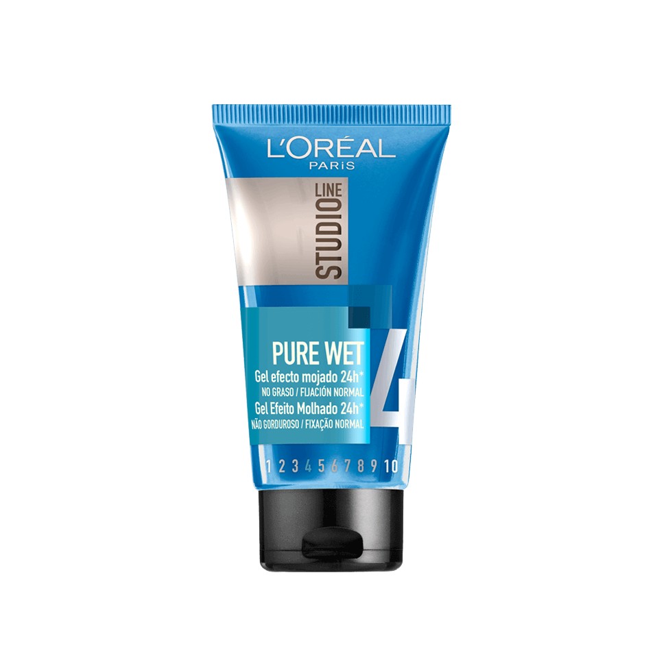 LOREAL PARIS Studio Line Pure Wet 150ml لوريال جل منعش بلمسة نهائية لامعة للشعر