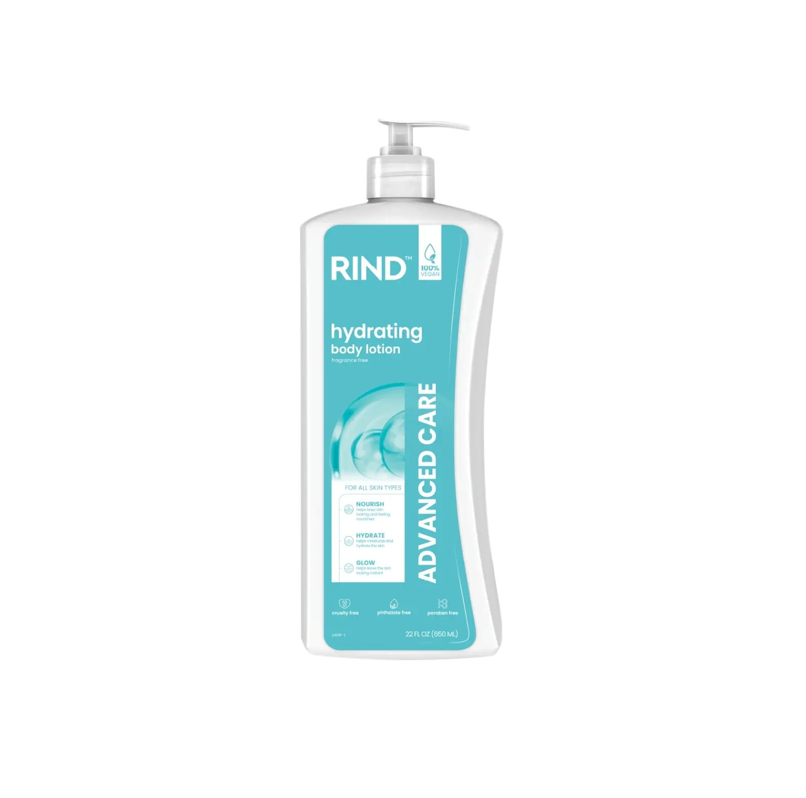 RIND Hydrating Body Lotion – Advanced Care 650ml ريند لوشن مرطب ومغذي للجسم