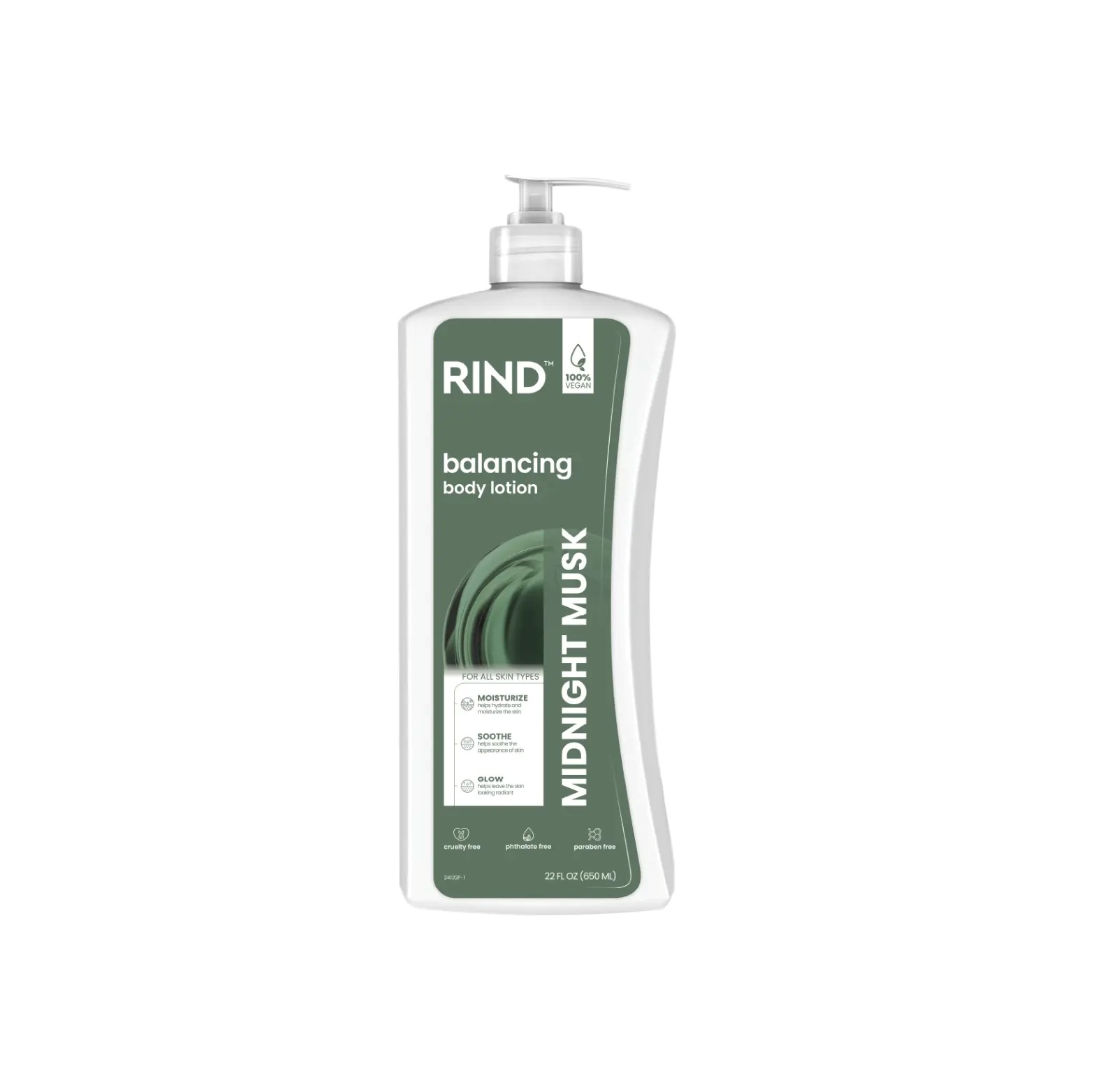 RIND Balancing Body Lotion - Midnight Musk 650ml ريند لوشن مرطب للجسم