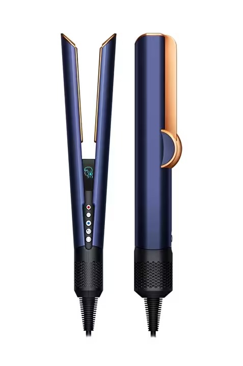 DYSON AIRSTRAIT™️ DRYR AND STRAIGHTENER (Prussian Blue/Rich Copper) دايسون مكواة لتصفيف الشعر (بلون أزرق نحاسي)