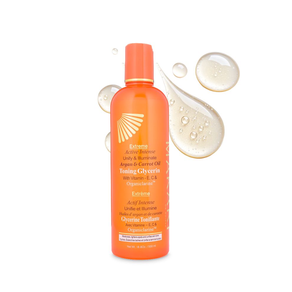 MAKARI EXTREME ARGAN & CARROT OIL TONE BOOSTING BODY GLYCERIN 500ml ماكاري مرطب للجسم