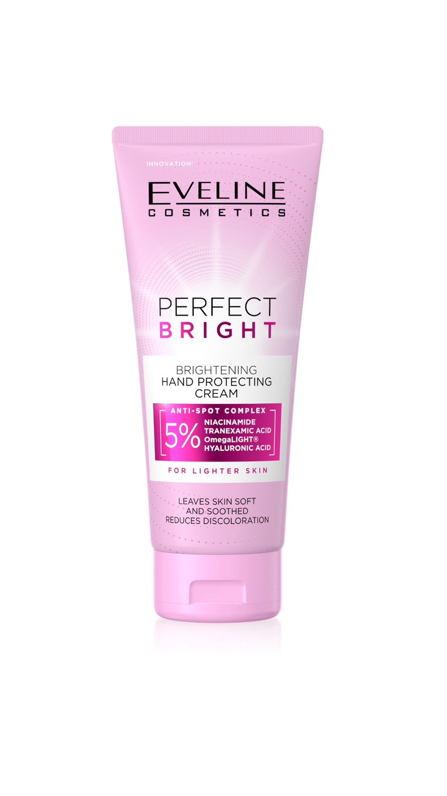 EVELINE COSMETICS PERFECT BRIGHT BRIGHTENING HAND PROTECTING CREAM إيڤيلين كريم مرطب ومفتح لليدين