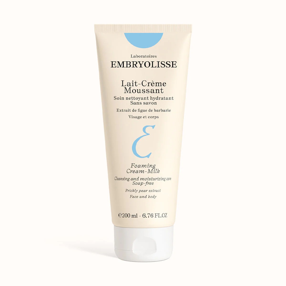 EMBRYOLISSE Foaming Milk-Cream 200ml  غسول حليبي رغوي منظف وملطف للبشرة