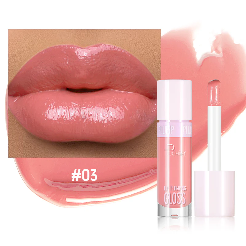 PUDAIER HIGH PIGMENT PLUMPING LIP GLOSS  بوداير مُلَمِّع شِفاه مُلَوَّن
