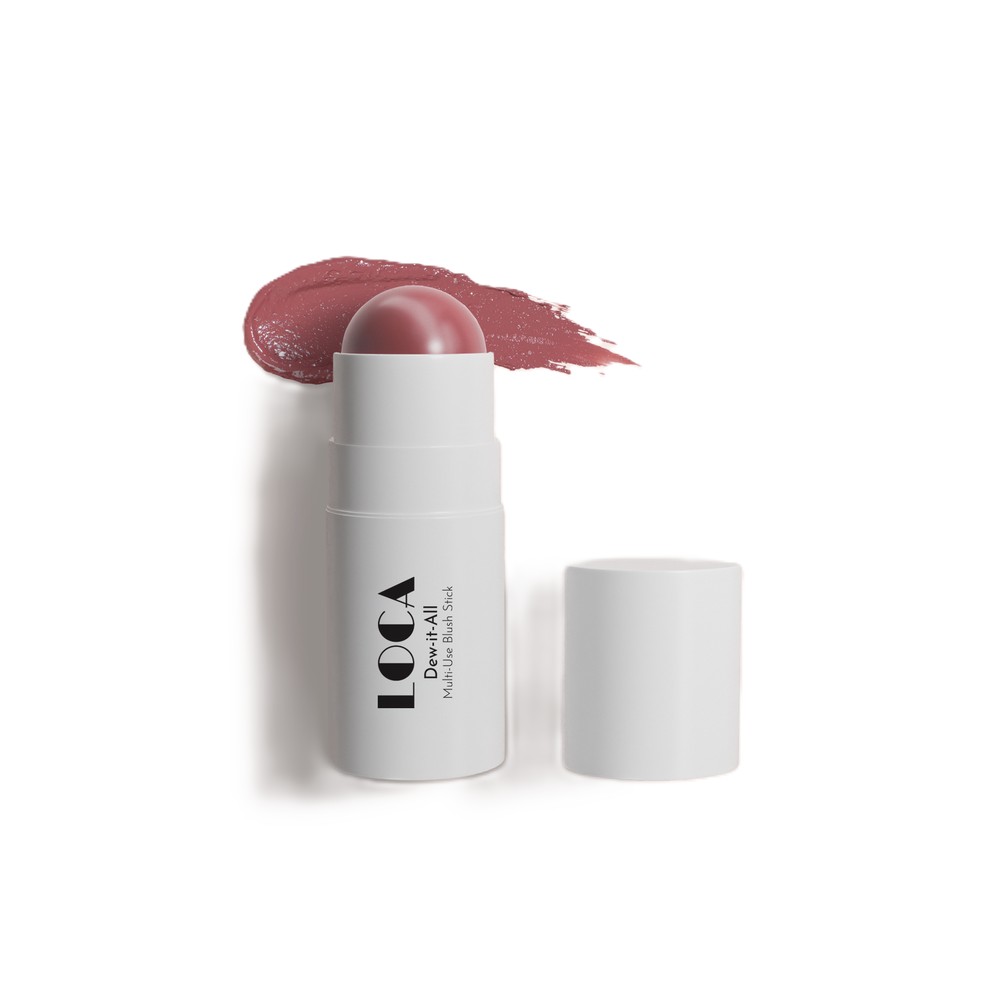 LOCA Dew-it-All Multi-use Blush Stick  لوكا احمر خدود وشفاه ستك كريمي للبشرة