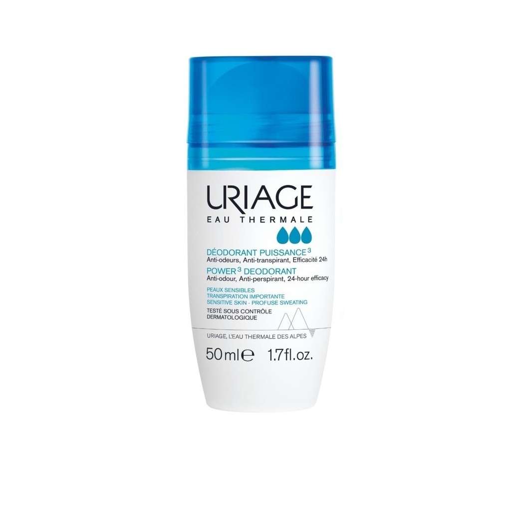 URIAGE Power 3 Roll-on Deodorant 50ml  يوراج مزيل تعرق 