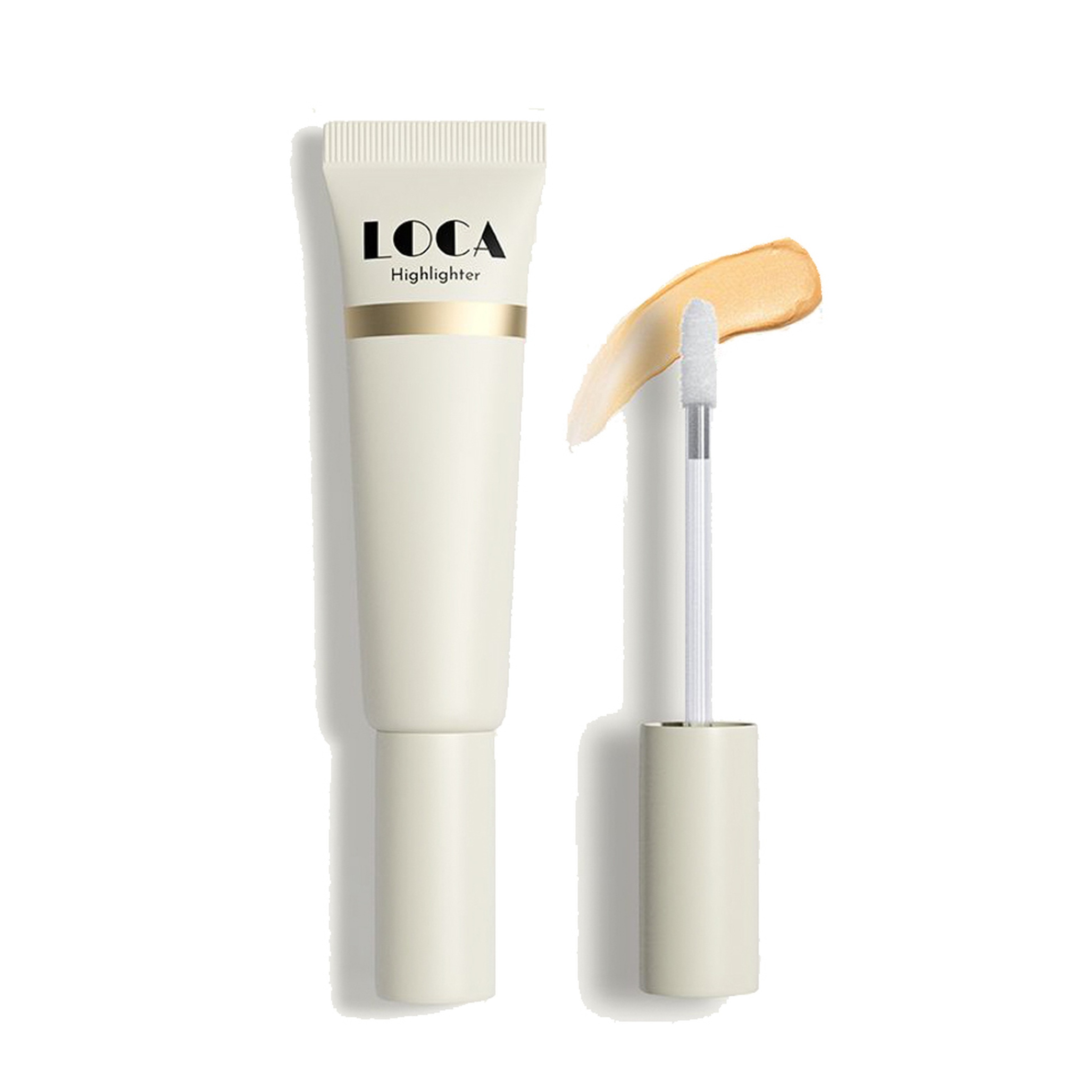 LOCA Soothing Aloe Gel and Hyaluronic Acid Highlighter  لوكا اضاءة سائلة للبشرة
