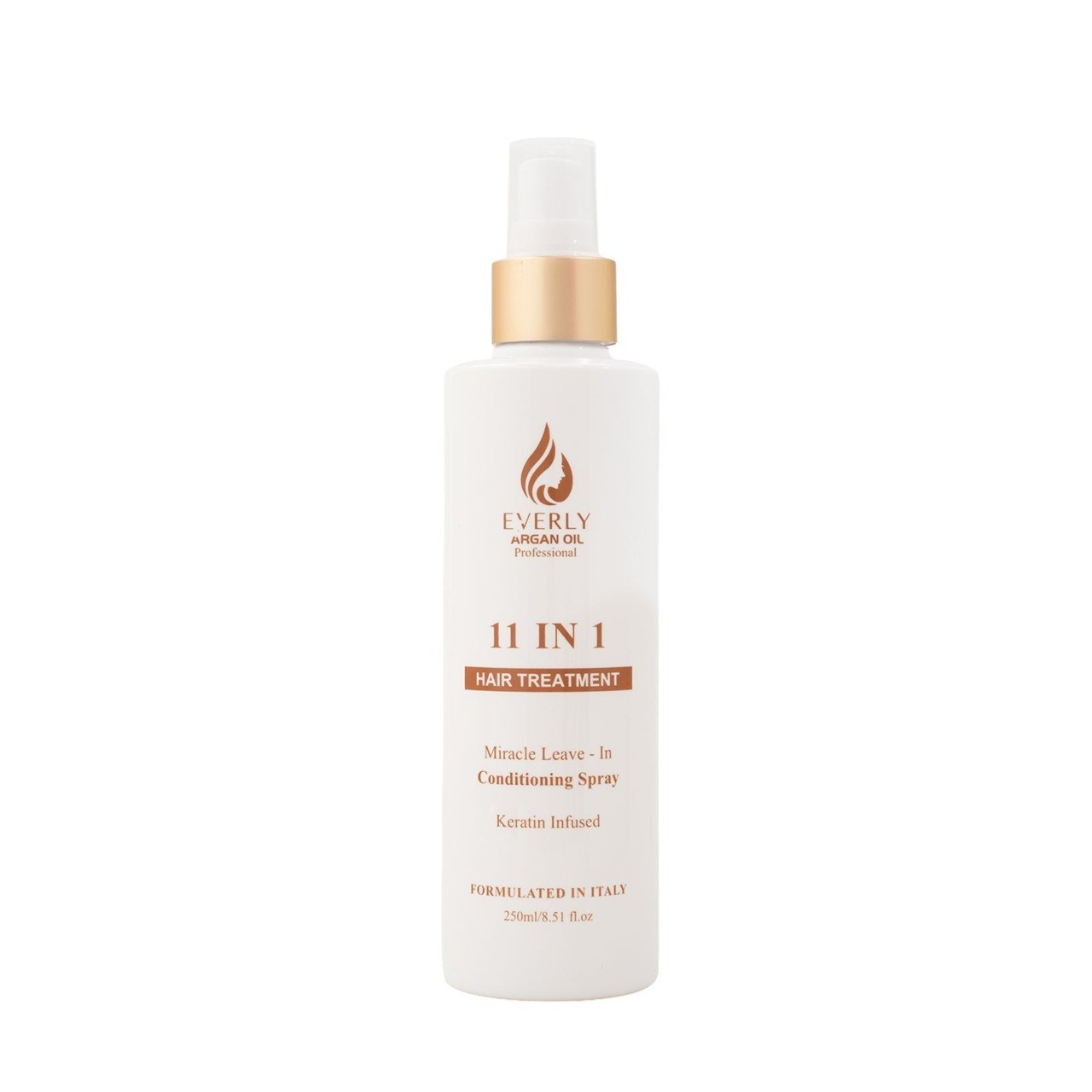 EVERLY ARGAN OIL PROFESSIONAL 11 in 1 Hair Treatment Leave-In Conditioning Spray 250ml ليف أن سبراي بزيت الاركان للشعر