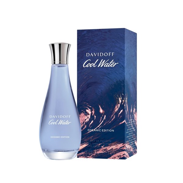 DAVIDOFF Cool Water Oceanic Edition Eau de Toilette for Women 100ml  ديفيد اوف عطر للنساء