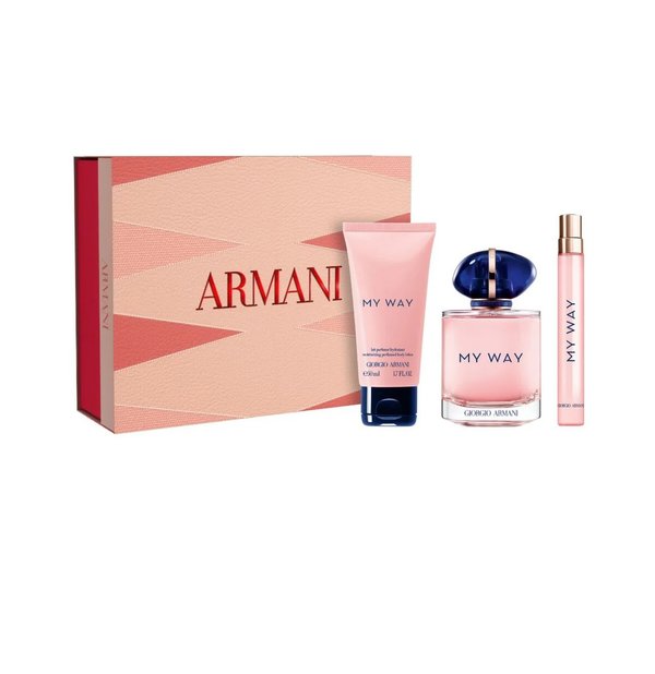 ARMANI MY WAY EAU DE PARFUM MOTHER'S DAY GIFT SET [50+90+10]ml ارماني بكج هدايا للنساء