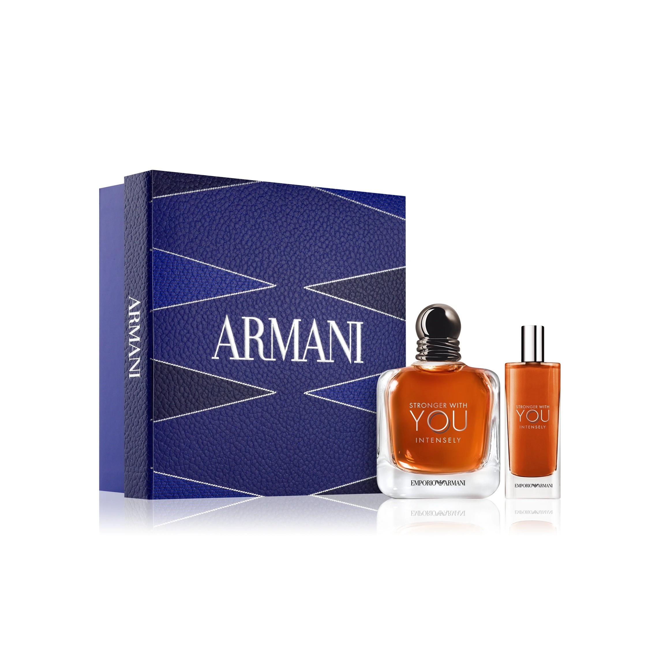 EMPORIO ARMANI STRONGER WITH YOU INTENSELY GIFT SET  جورجيو أرماني بكج هدايا للرجال