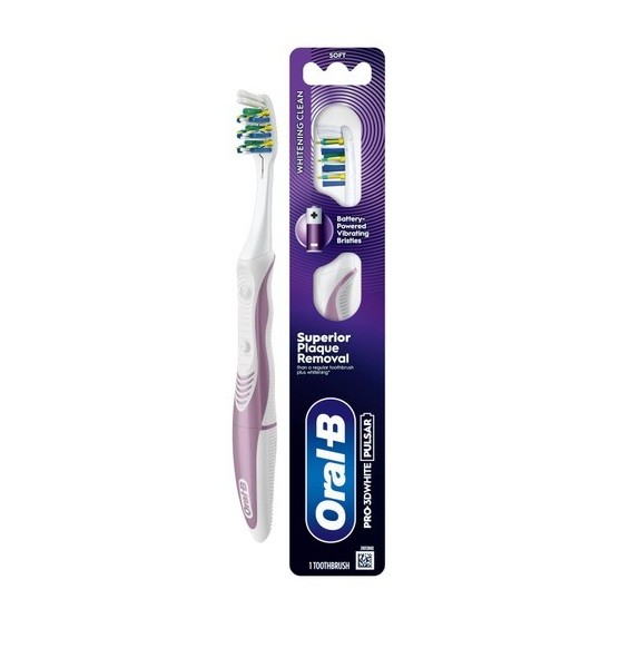 Oral-B 3D White Pulsar Toothbrush اورال بي فرشاة اسنان