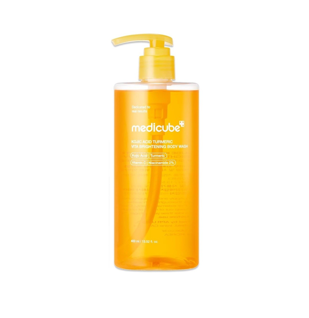 MEDICUBE Kojic Acid Turmeric Vita Brightening Body Wash 400ml مديكيوب غسول الجسم المفتح للبشرة