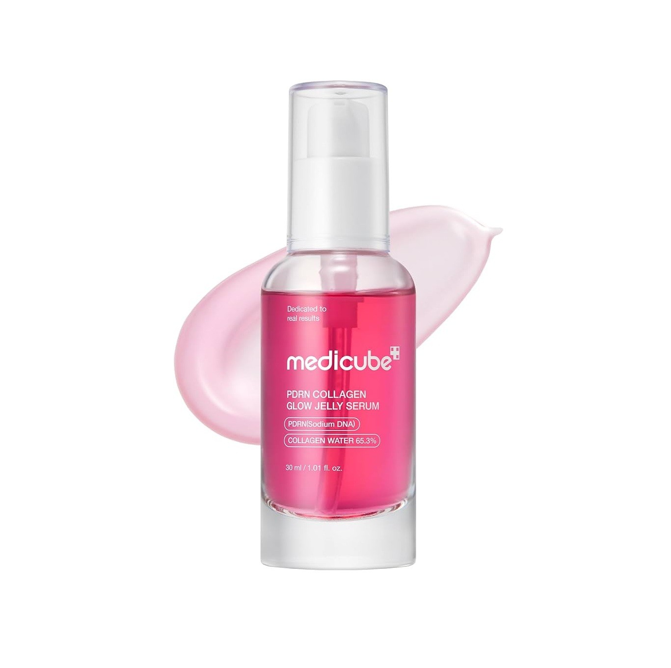 MEDICUBE PDRN Collagen Glow Jelly Serum 30ml مديكيوب سيروم  يمنح البشرة اشراقة