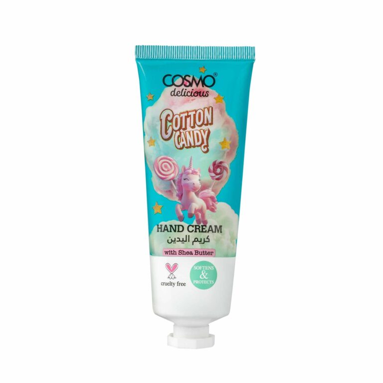 COSMO DELICIOUS HAND CREAM 75ml - Cotton Candy كوزمو كريم مرطب لليدين برائحة حلوى القطن