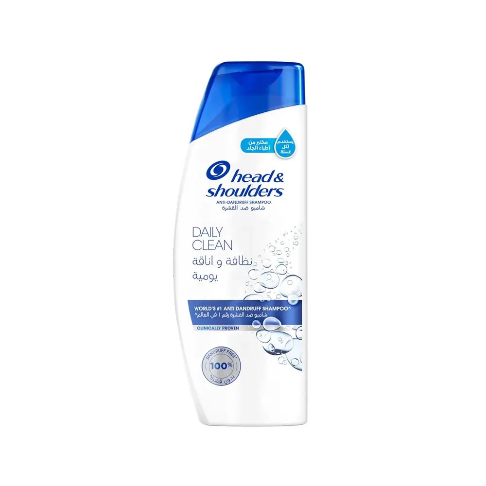 HEAD & SHOULDERS Daily Clean Shampoo 400ml هيد اند شولدرز شامبو